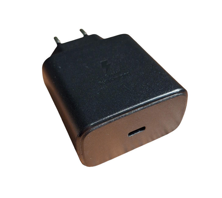 USB-C Schnellladegerät 45W – PD 3.0, CE-zertifiziert, EU-Stecker (schwarz)