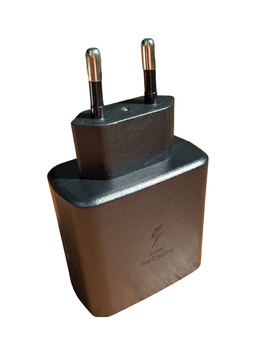 USB-C Schnellladegerät 45W – PD 3.0, CE-zertifiziert, EU-Stecker (schwarz)