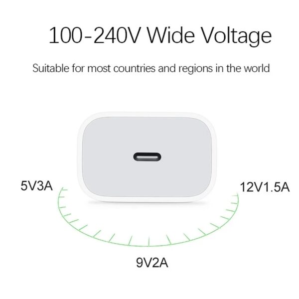 Apple 20W USB‑C Power Adapter – Original Schnellladegerät - Image 3